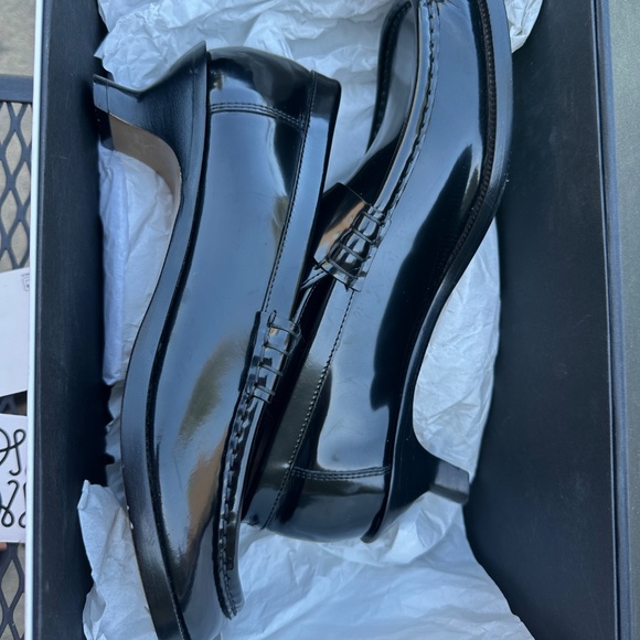 Loewe Black Patent Leather Loafers - Picture 3 of 13